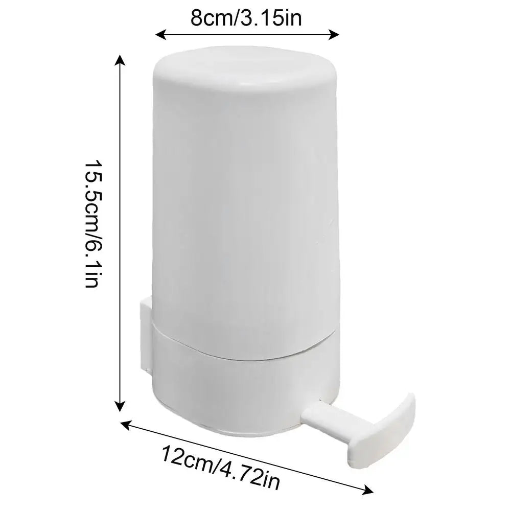 Support de broyeur de savon mural, boîte de broyage de savon, distributeur de barre de savon rechargeable pour salle de bain, cuisine, salle de sport