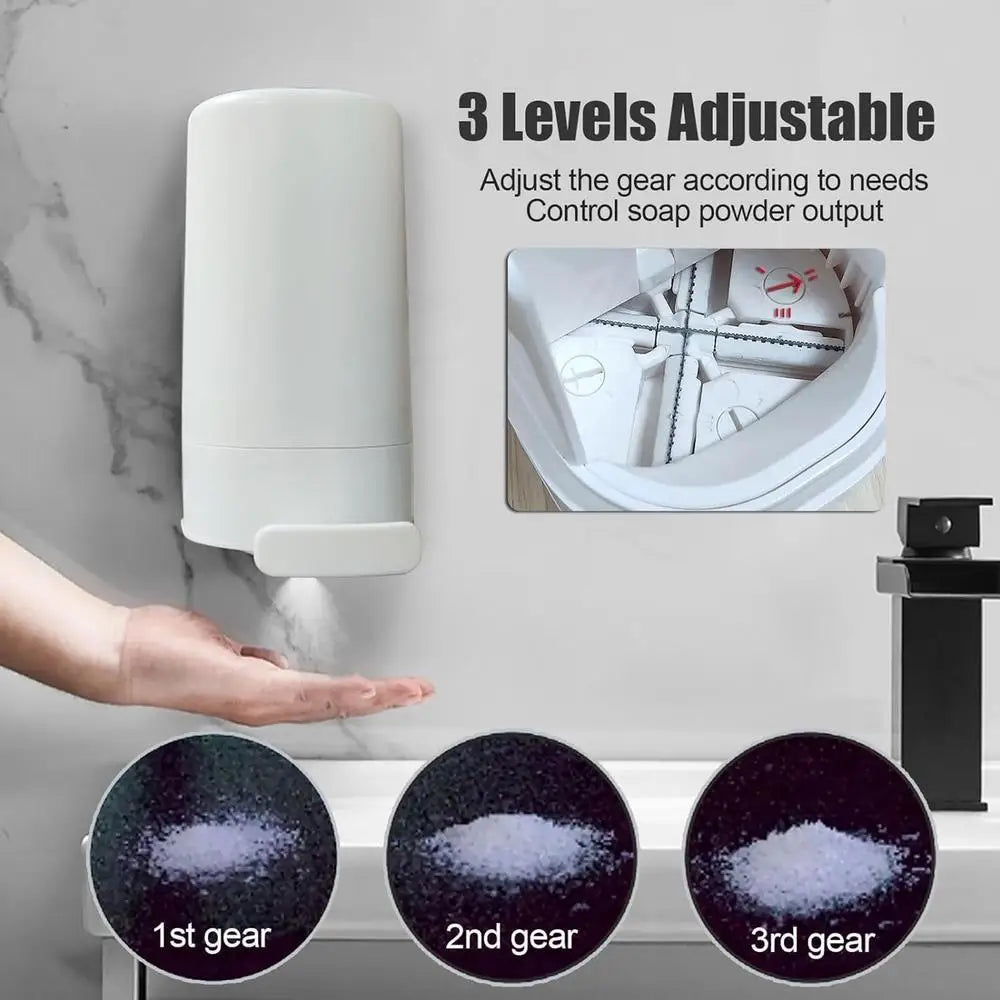 Support de broyeur de savon mural, boîte de broyage de savon, distributeur de barre de savon rechargeable pour salle de bain, cuisine, salle de sport